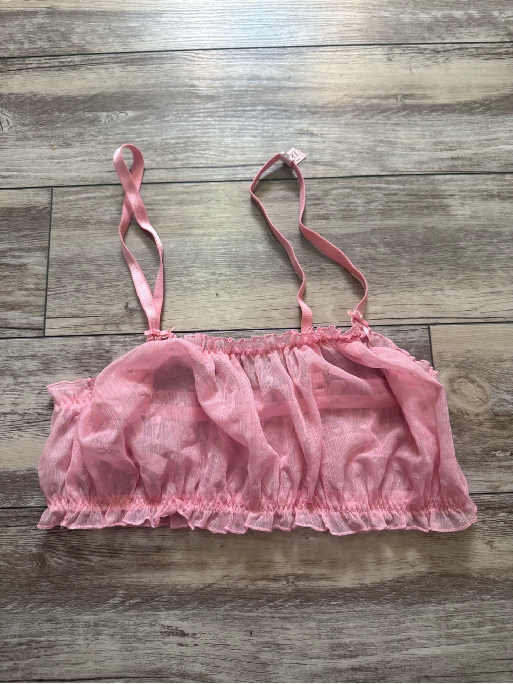 Victorias Secret Pink Sheer Bralette